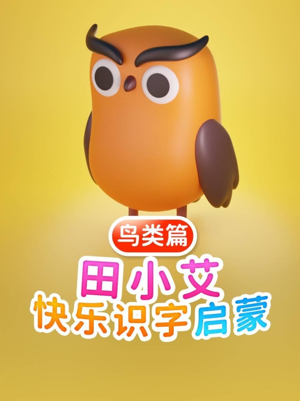 田小艾快乐识字启蒙鸟类篇